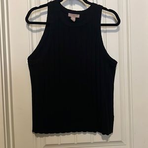 Ribbed tank top